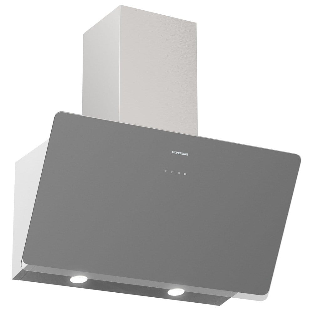 Silverline 3457 Soho Davlumbaz, Gri, 60 cm