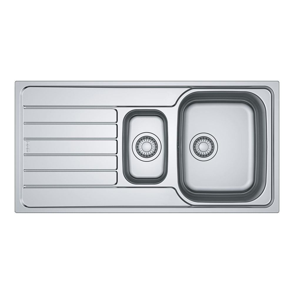 Franke SKX 651 Paslanmaz Çelik Evye, Soldan Damlalıklı, 1,5 Hazne, 100x50cm