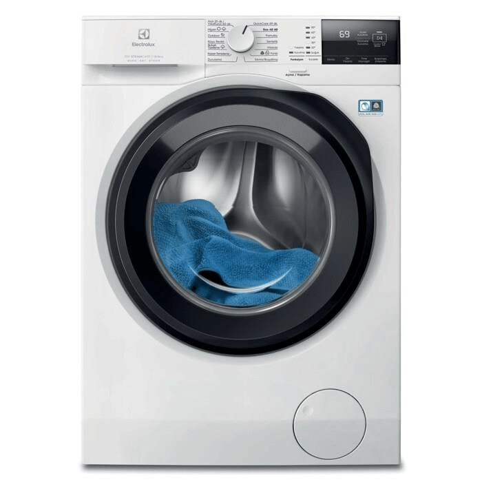 Electrolux Kurutmalı Çamaşır Makinesi EW7W2612T 700 Serisi SteamCare, 10/6 Kg, 1600 Devir 
