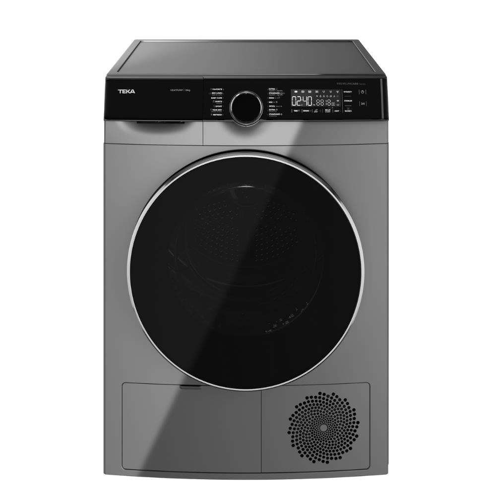 Teka SHR 81030 DARK SS Kurutma Makinesi, 10 KG, 14 Programlı
