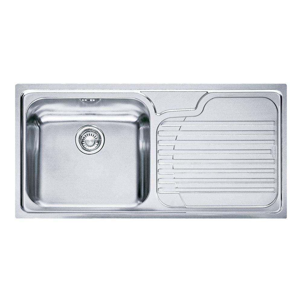 Franke GAX 611 Paslanmaz Çelik Evye, Sağ, Inox, 100x50cm
