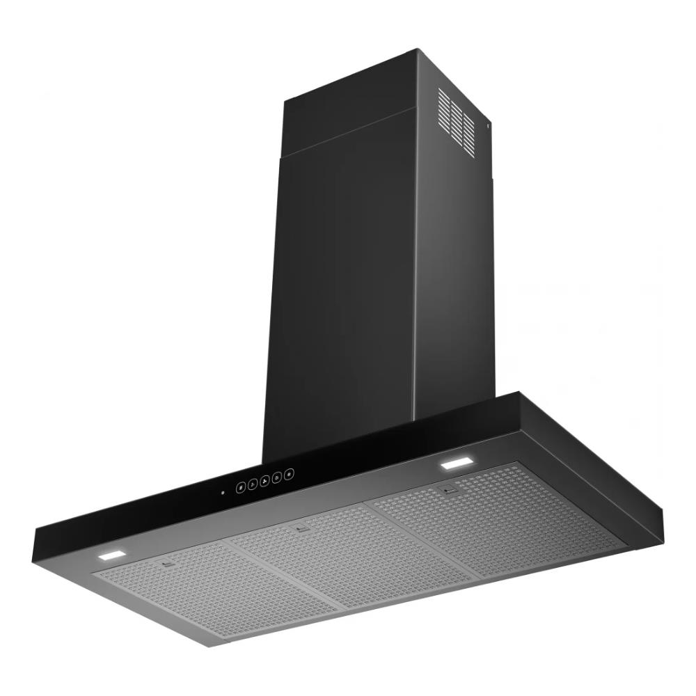 Faber T-DARK A90 NG Duvar Tipi Davlumbaz, Siyah Paslanmaz Çelik Renk, 90 cm