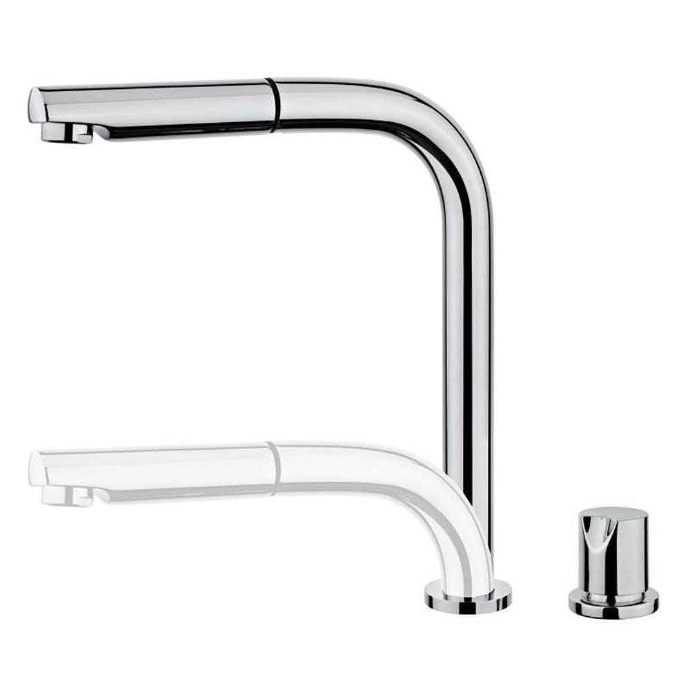 Teka AUK 983 Mutfak Armatürü, Krom Renk, Pencere Önü