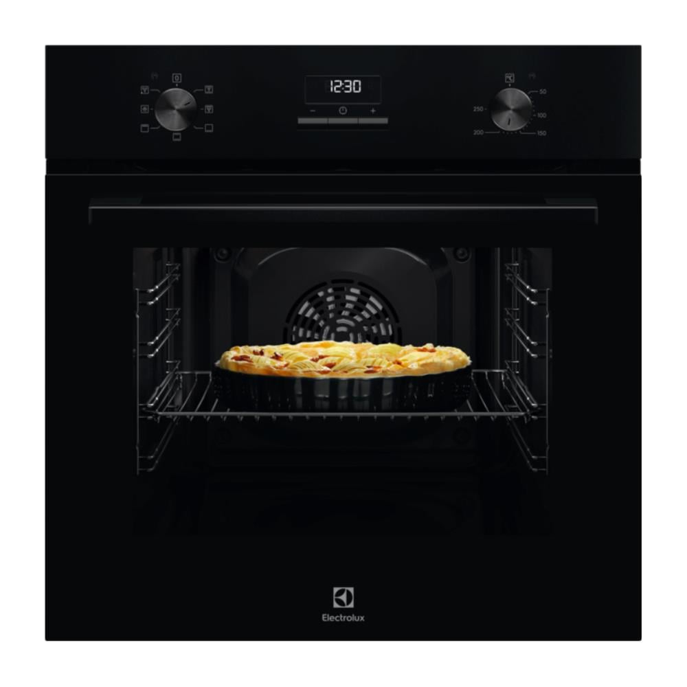 Electrolux LOH3H00BK Ankastre Fırın, Siyah Renk, 7 Fonksiyonlu, 65 Litre