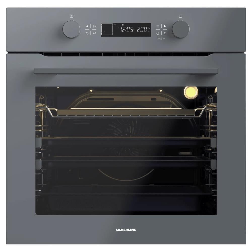 SİLVERLİNE FIRIN SOLID PRIME GRİ, 60 CM