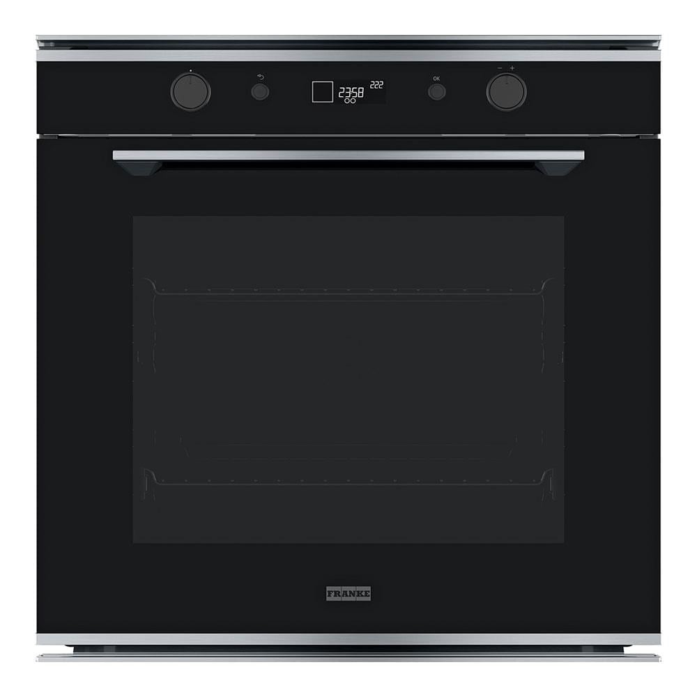 Franke Mythos FMY 98 P XS Nero Inox Ankastre Fırın, Inox Çerçeveli