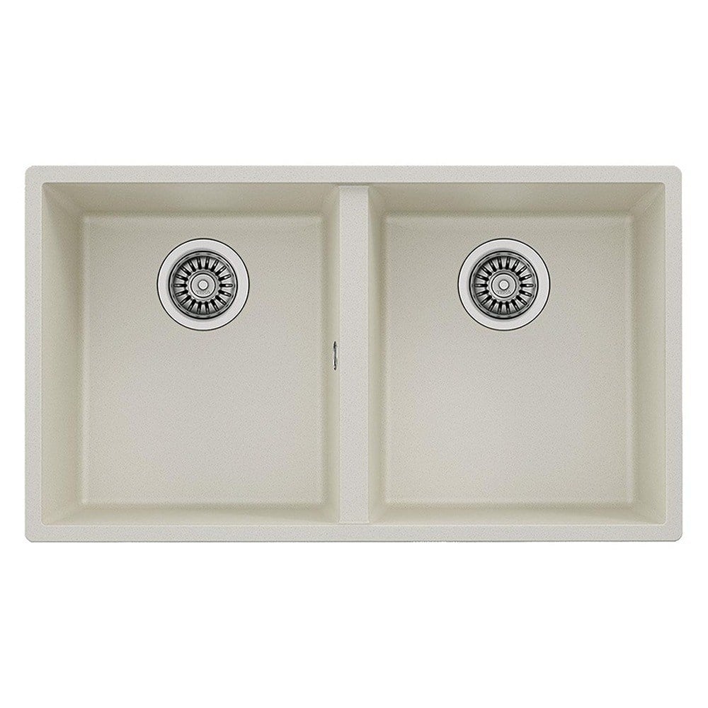 Teka SQUARE 2B 760 TG BRIGHT CREAM Granit Evye, Tezgahaltı, 76x43 cm 