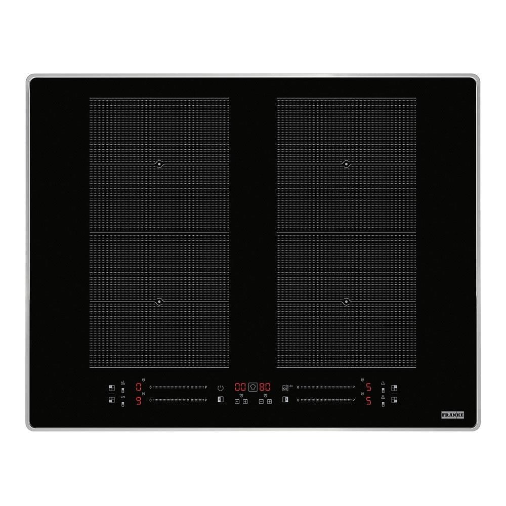 Franke FMA 654 I F BK XS Elektrikli İndüksiyonlu Ankastre Cam Ocak, Siyah-Inox, 65cm