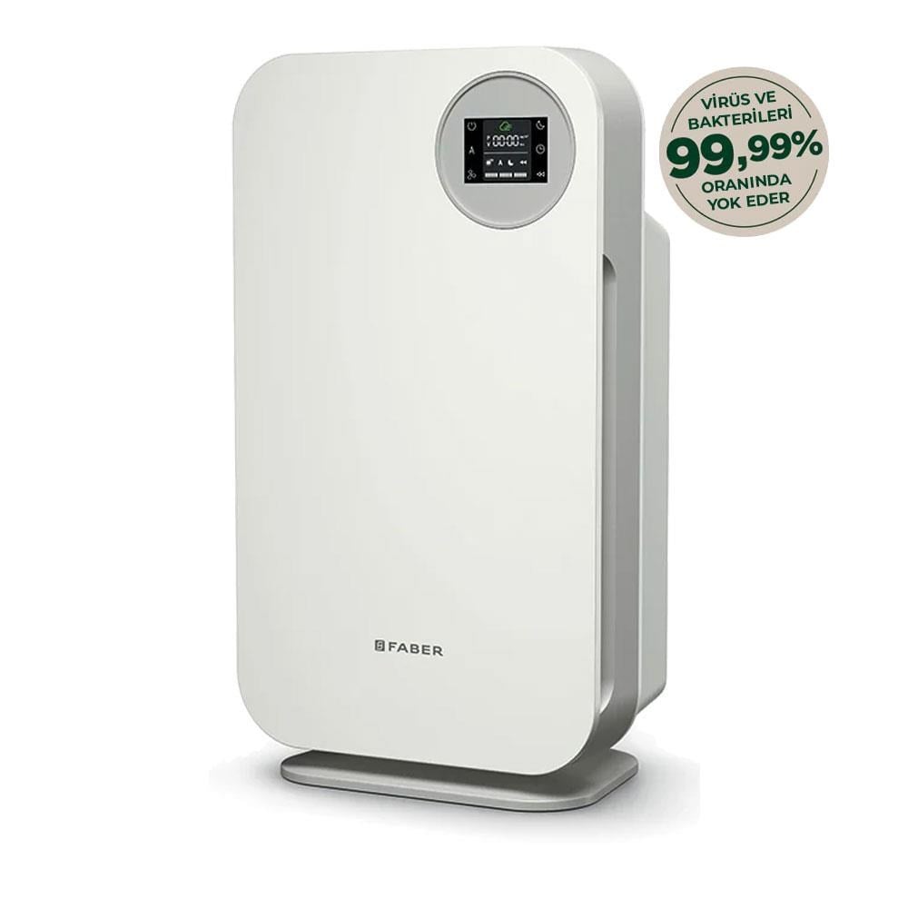 Faber FBF PH 1020, Air Hub Portable Hava Temizleyici, Mat Beyaz renk