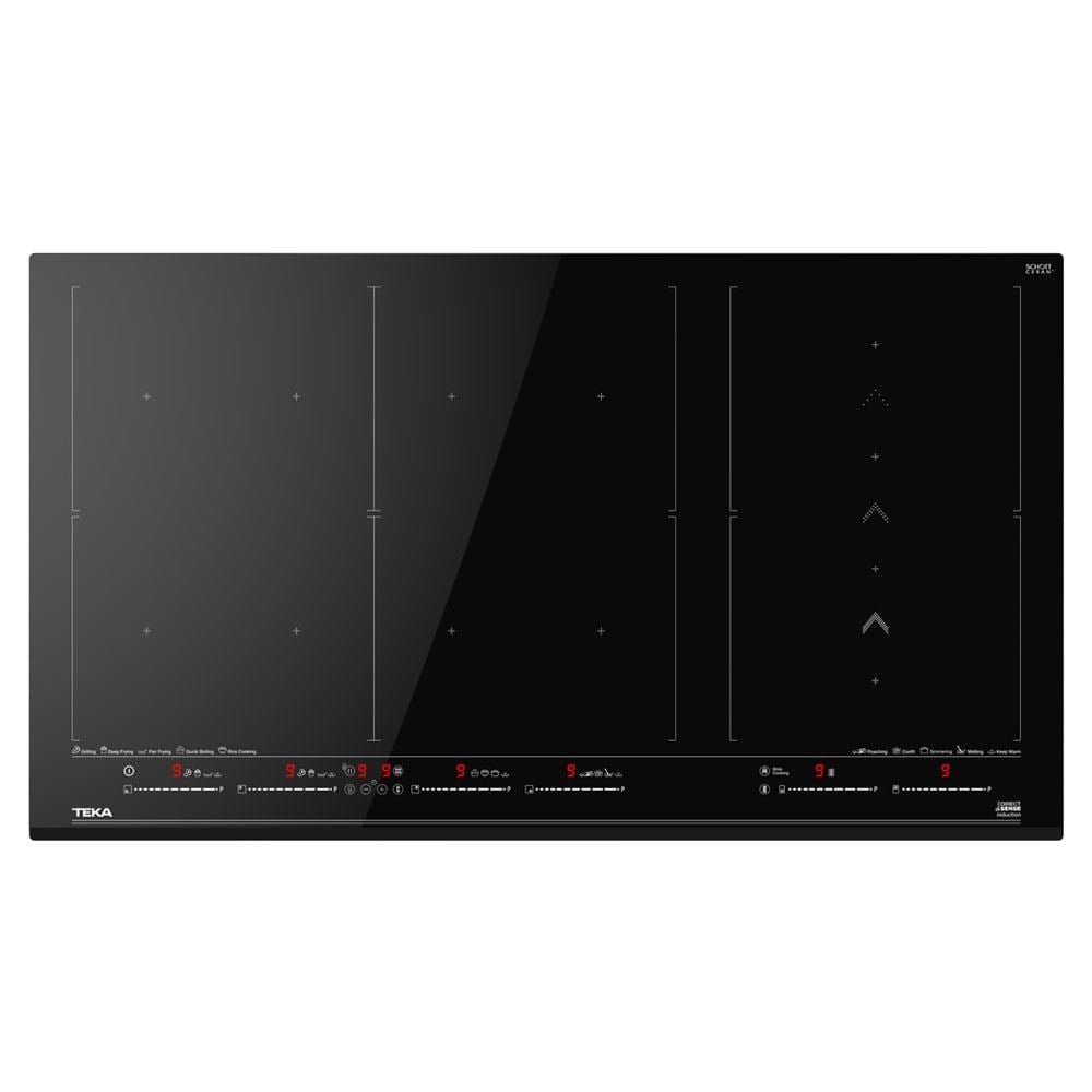 Teka IZF 99700 MST BK Elektrikli İndüksiyonlu Ankastre Cam Ocak, Siyah Renk, 90 cm