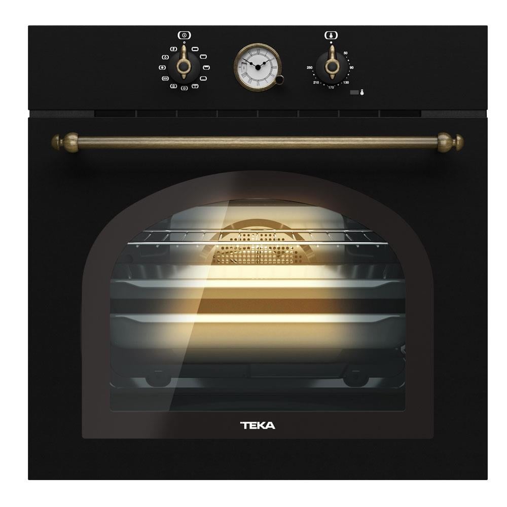 Teka HRB 6300 AT Ankastre Country Fırın, Rustik, Retro, Antrasit renk, 70LT
