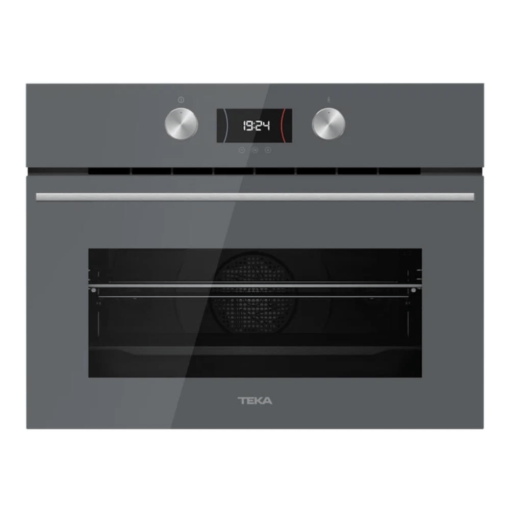Teka HLC 8400 ST Kompakt Ankastre Fırın, Stone Grey, 45 LT, 9 prg