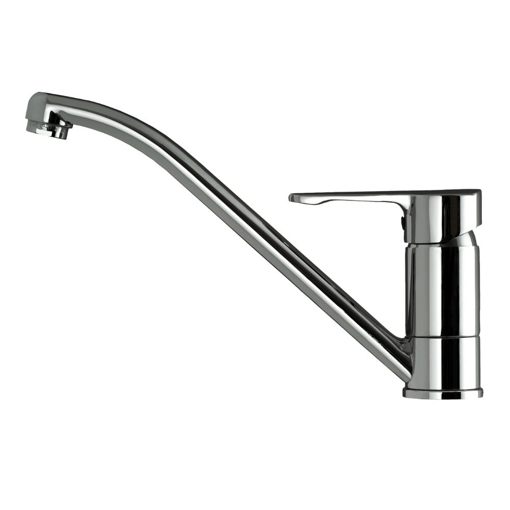 Teka MF2 Mutfak Armatürü, Krom Renk, Ergonomik Tasarım, Döner Başlıklı