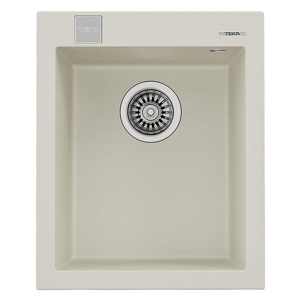 Teka FORSQUARE 34.40 TG AUTO BRIGHT CREAM Granit Evye, Tezgah Üstü