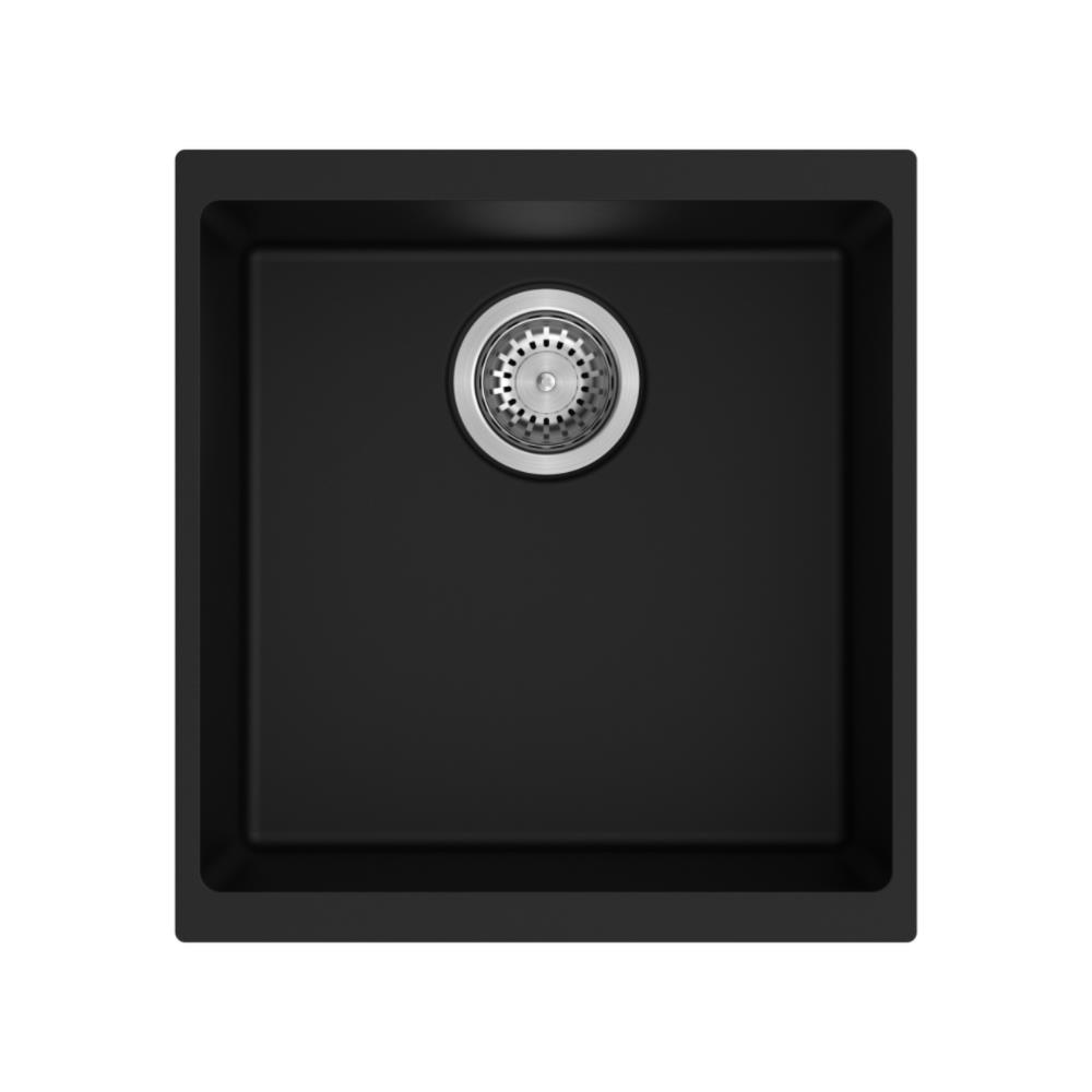 Carysıl N100M ENIGMA, Tezgah Altı, Granit, Nero Renk Evye 43X46