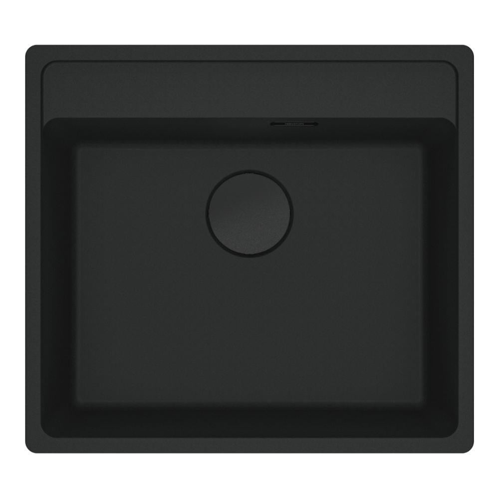 Franke MRG 610-52 Granit Evye, Tezgah Üstü, Matt Black, 56x51 cm