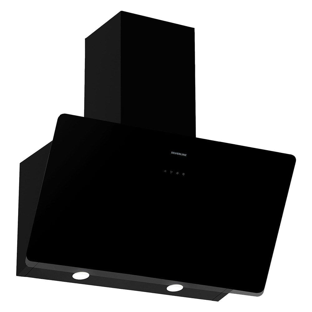 Silverline 3457 Soho Davlumbaz, Siyah, 60 cm