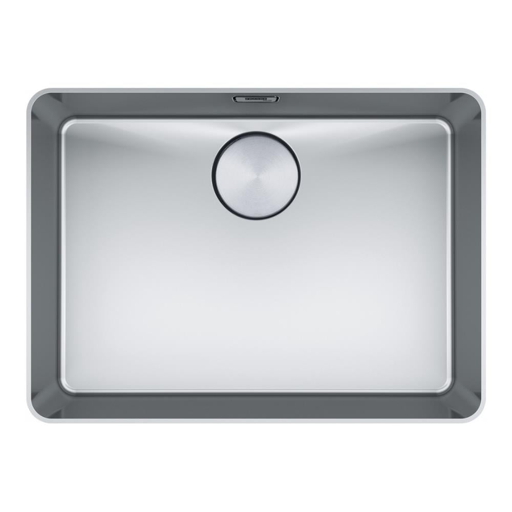 Franke MYX 210-55 Paslanmaz Çelik Evye, Inox Renk, Tezgah Üstü, Tezgaha Sıfır, 56x41 cm