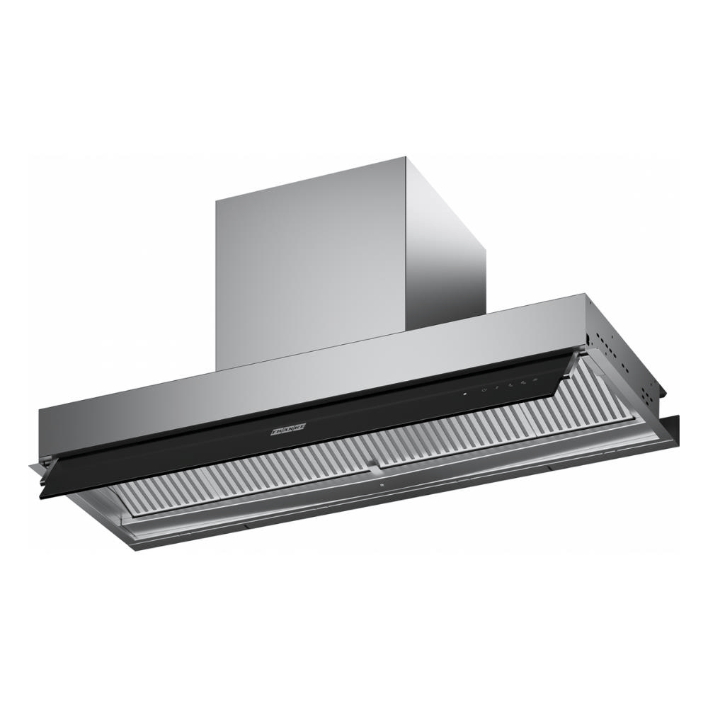 Franke FMY DRIP-FREE 120 KL Davlumbaz, Siyah Cam, 120 cm