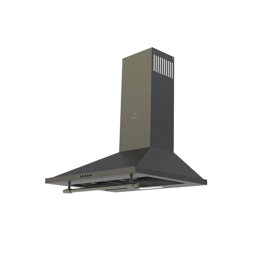 Narte HR50060A Duvar Tipi Rustik Davlumbaz, Antrasit Renk, 60 cm Retro