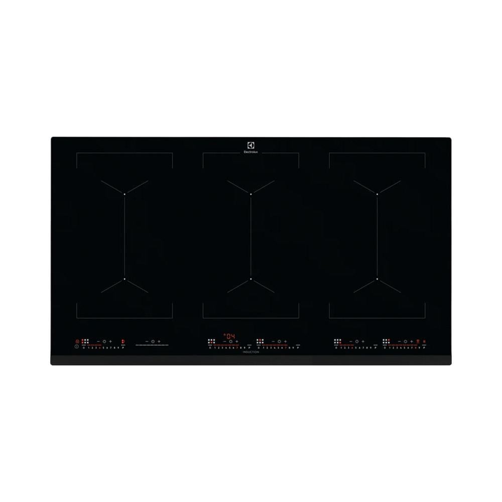 Electrolux EIV9467 Ankastre İndüksiyonlu Cam Ocak, 90 cm, Siyah