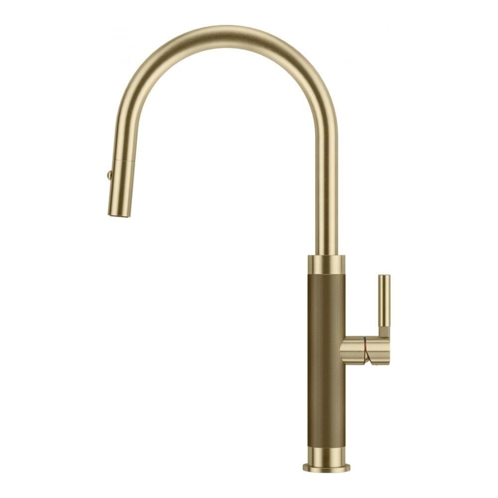 Franke Mythos Masterpiece Armatür, Gold (Altın) Renk, Spiralli Armatür 