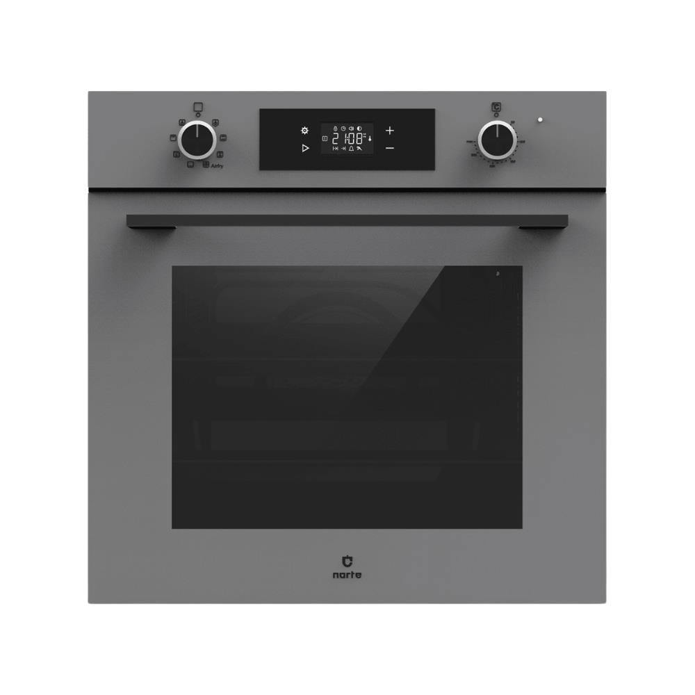 Narte NT-OV400S Ankastre Fırın, AirFry Özellikli, 73 L, Gri Renk