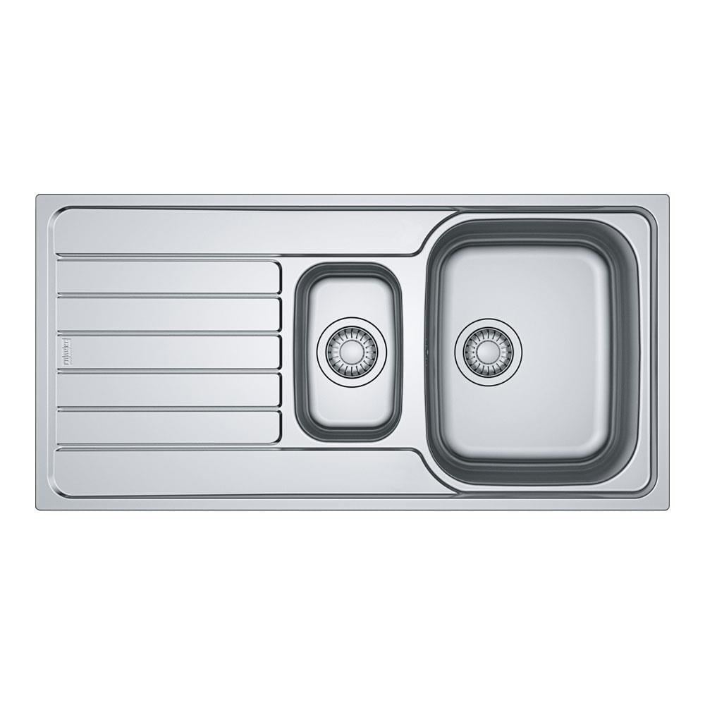 Franke SKX 651 Paslanmaz Çelik Evye, Soldan Damlalıklı, 1,5 Hazne, 100x50cm