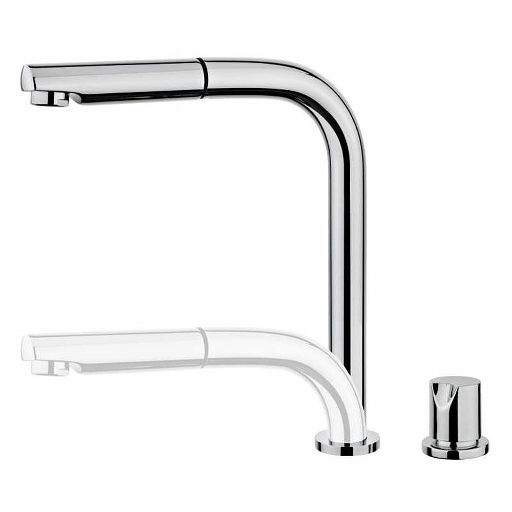 Teka AUK 983 Mutfak Armatürü, Krom Renk, Pencere Önü