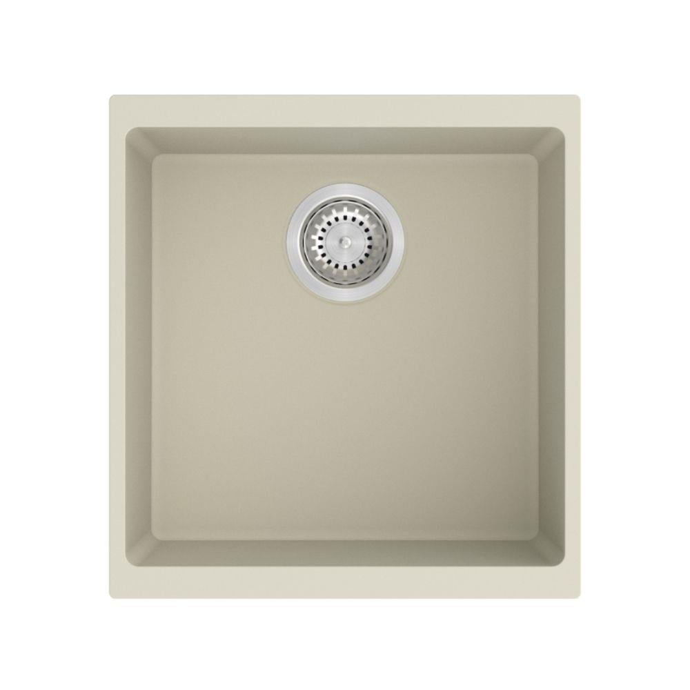 Carysıl N100M ENIGMA, Tezgah Altı, Granit, Krem Renk Evye, 43X46 