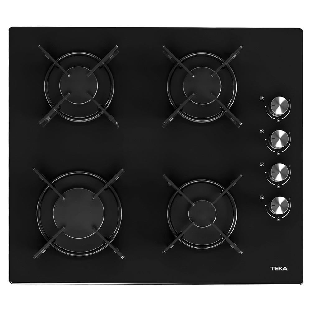 Teka HL LUX 60 4G AI AL BUT Ankastre Cam Ocak, Siyah Renk, 60 cm