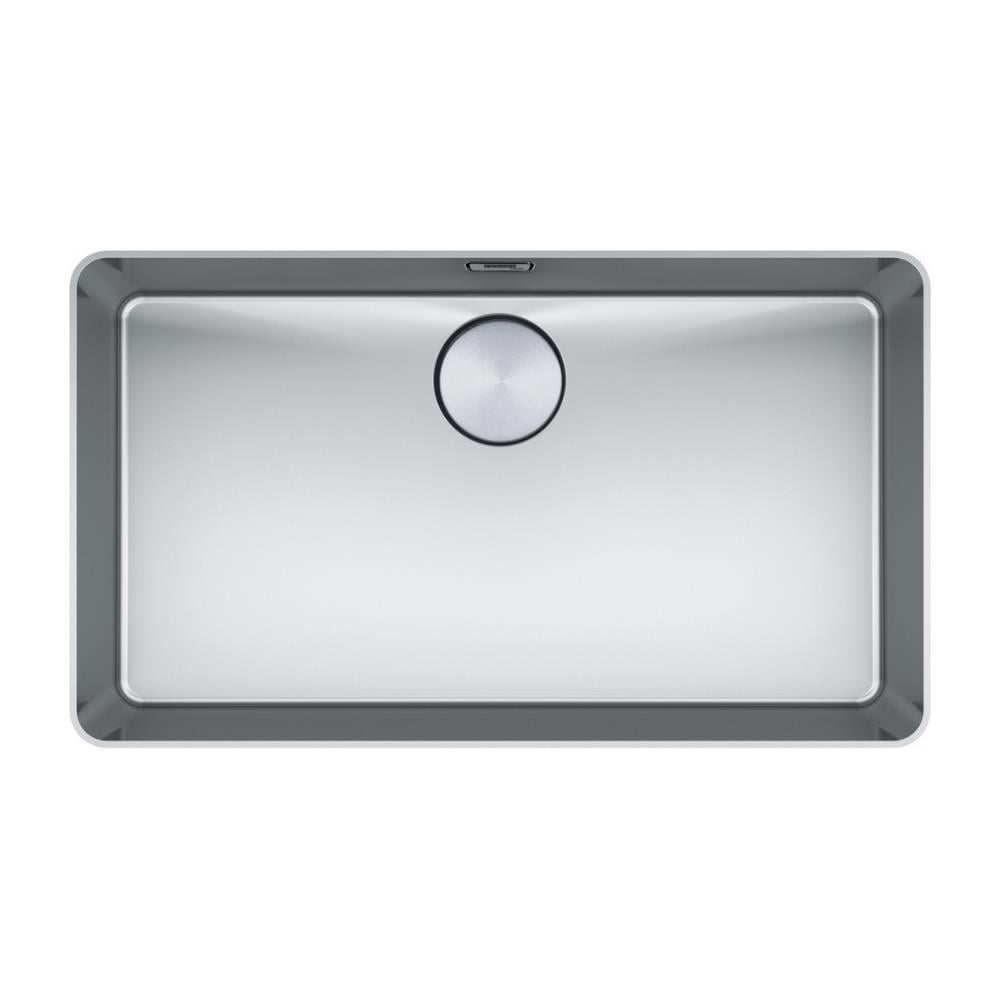 Franke MYX 210-70 Paslanmaz Çelik Evye, Inox Renk, Tezgah Üstü, Tezgaha Sıfır, 71x41 cm