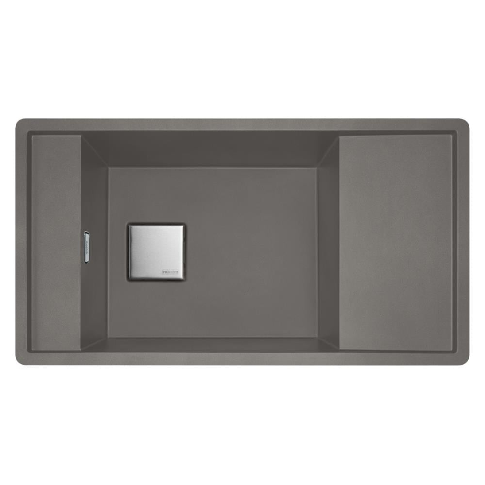 Franke FSG 611-88 Granit Evye, Stone Grey Renk, Tezgah Üstü, 87x49 cm