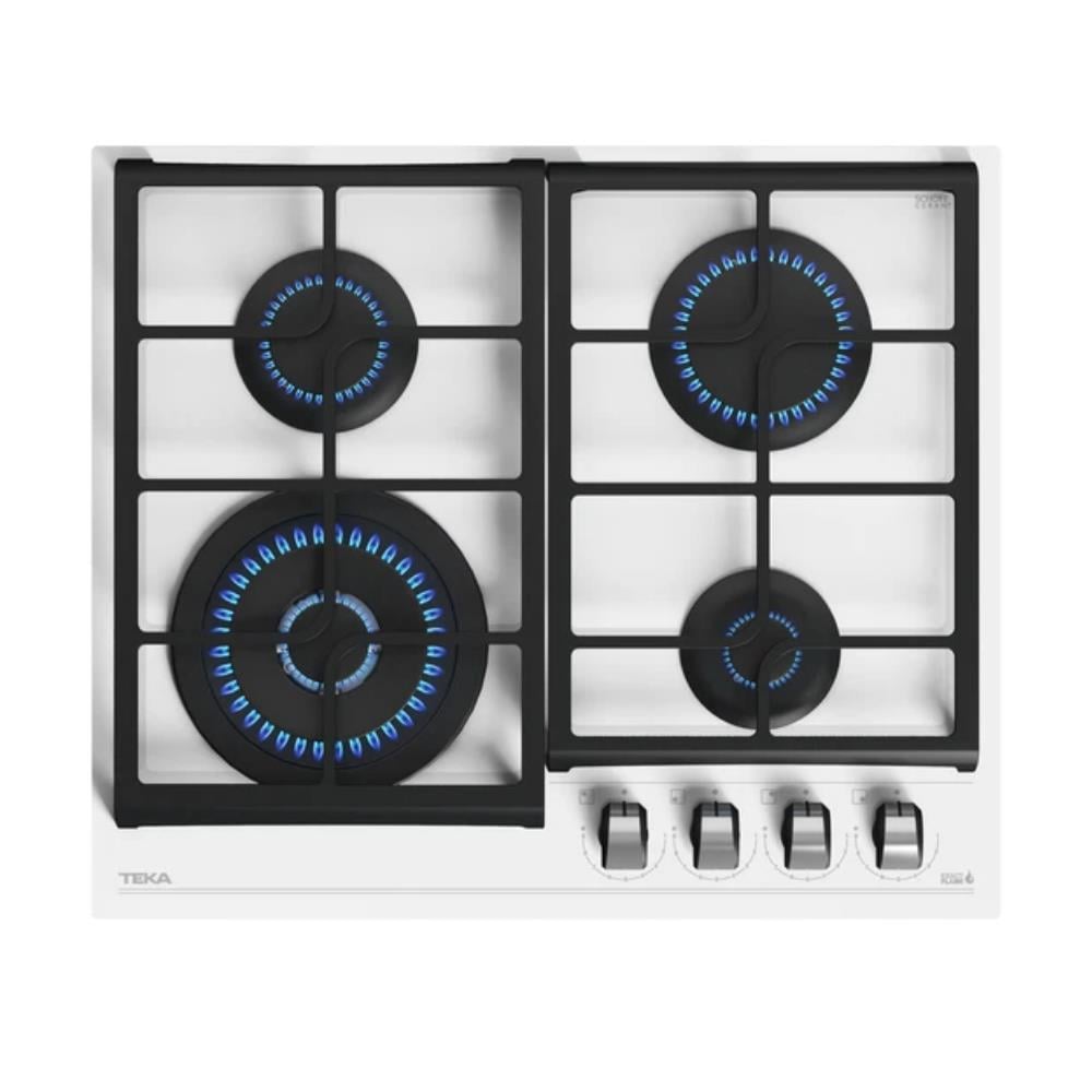 Teka GZC 64320 XBC WH Ankastre Ocak, Beyaz Renk, 60 cm