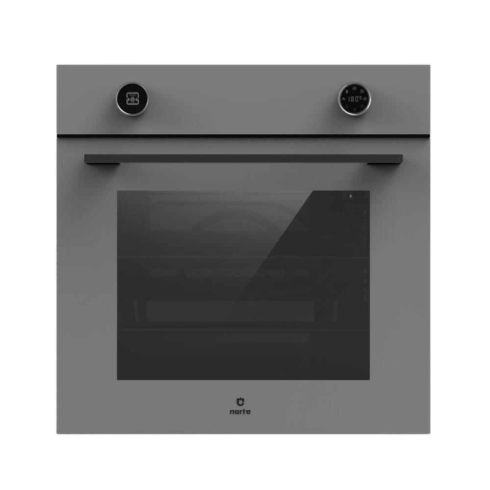 Narte NT-OV600S Ankastre Fırın, Gri Renk, 73 L, 60 cm