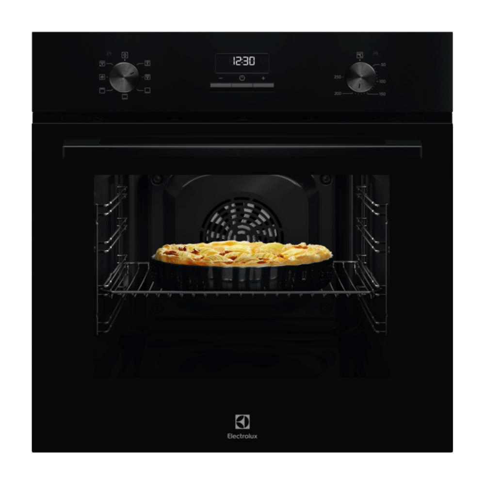 Electrolux LOH3H00BK Ankastre Fırın, Siyah Renk, 7 Fonksiyonlu, 65 Litre