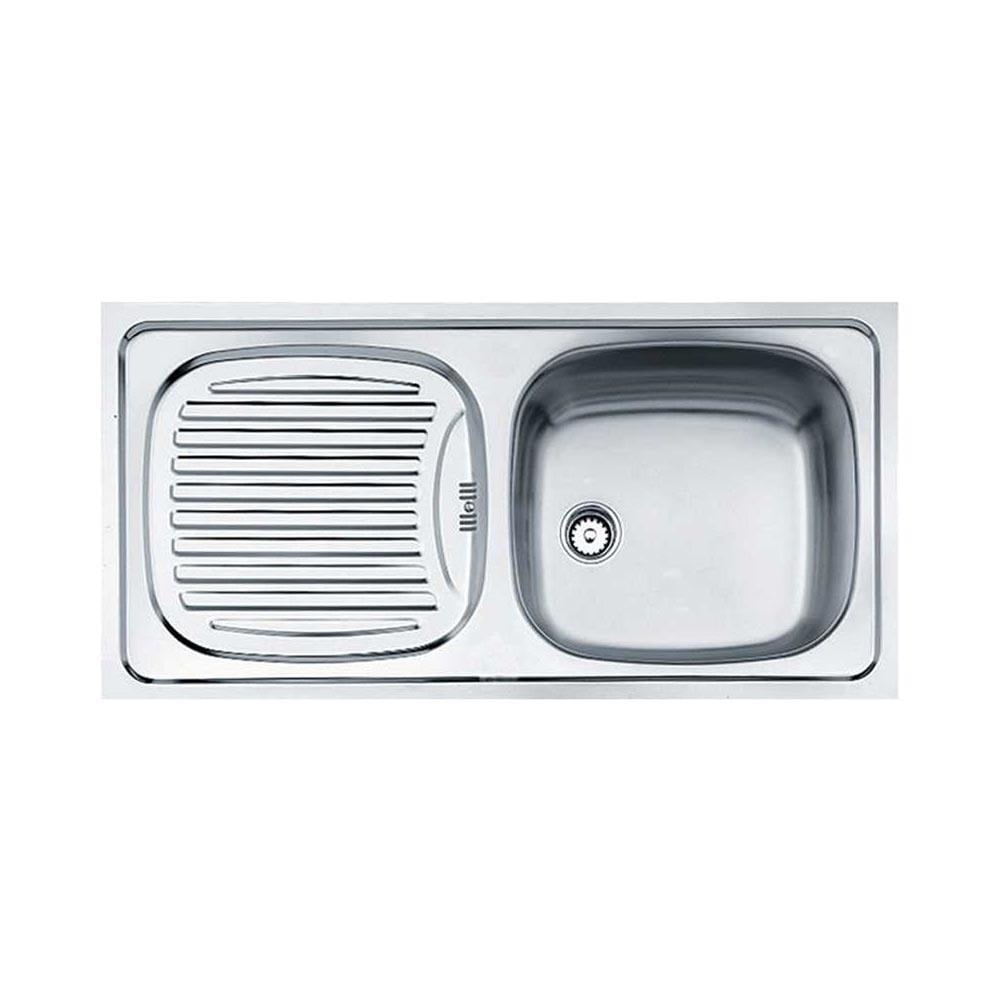 Teka EBM 45 Paslanmaz Çelik Evye, Tek hazne, Sol damlalıklı