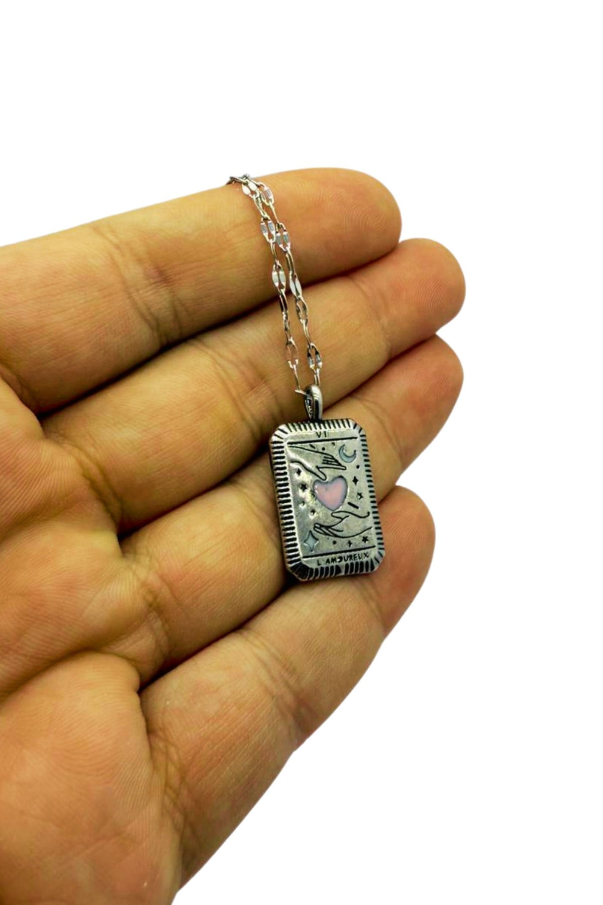 Tarot Aşıklar Kolye