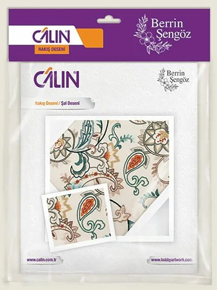 CALIN - Berrin Şengöz Nakış Deseni -  Şal Deseni