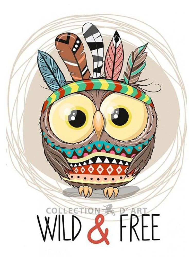 Collection D`Art Elmas Kiti - Wild & Free (19x27cm)