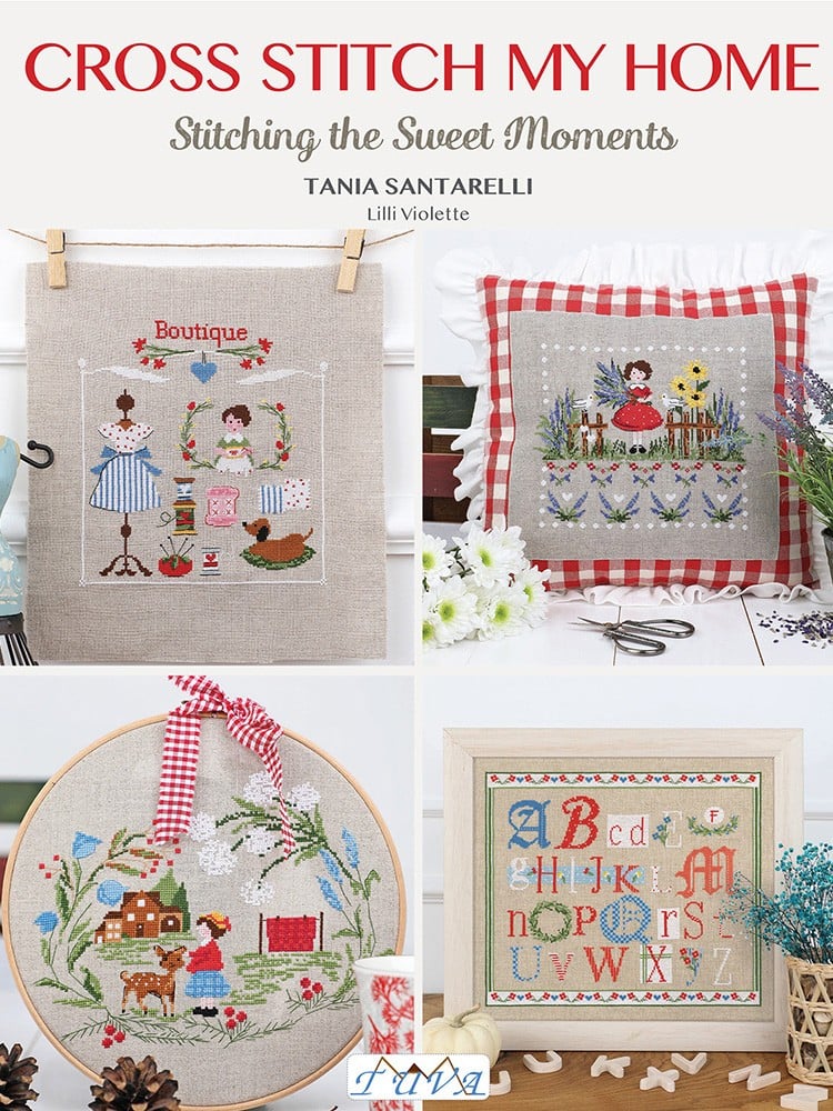 Cross Stitch My Home Kanaviçe Kitabı (İngilizce)
