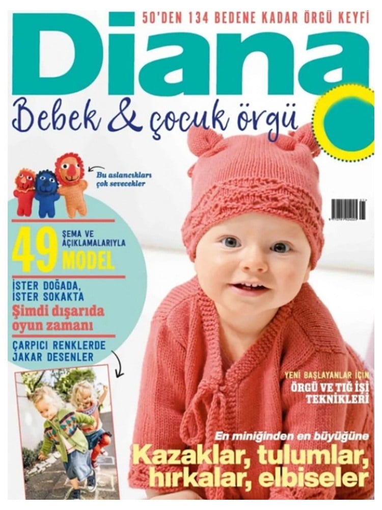 Diana - Bebek & Çocuk Örgü Dergisi - 2022/01
