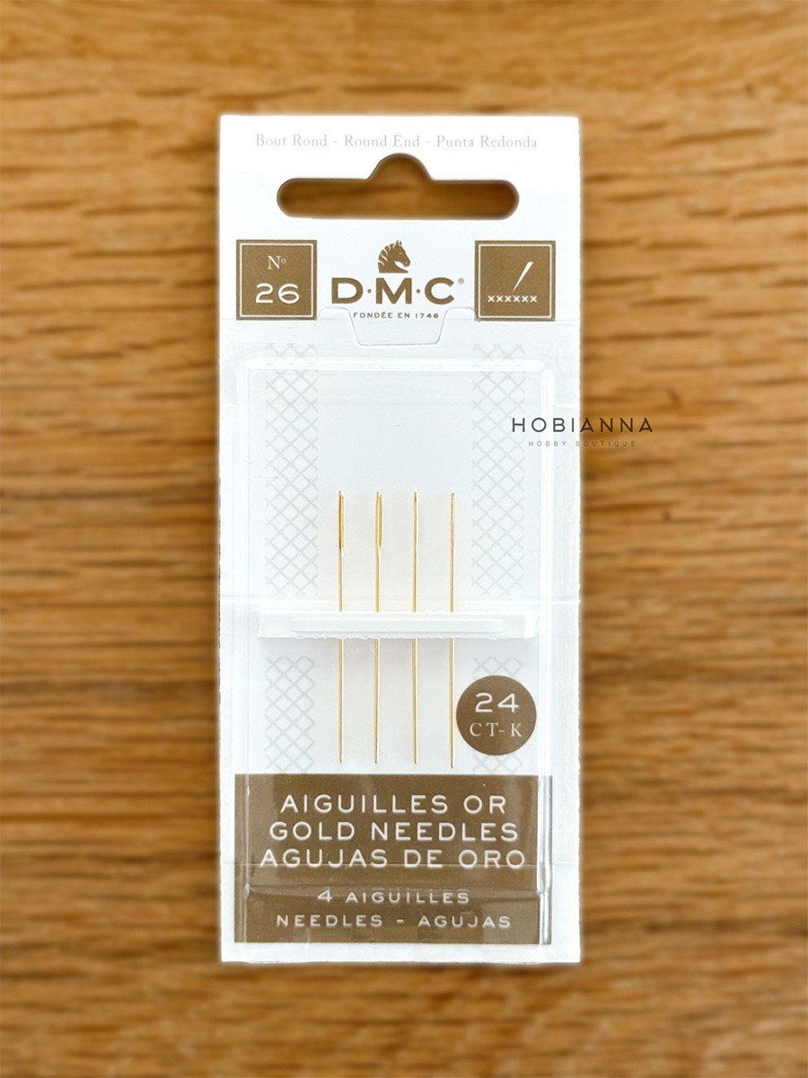 DMC 6129/6 Etamin İğnesi ALTIN 4lü - No:26