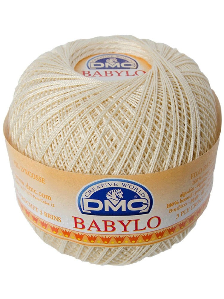 DMC Babylo Dantel ve Nakış İpliği 10 (100gr) No: Ecru