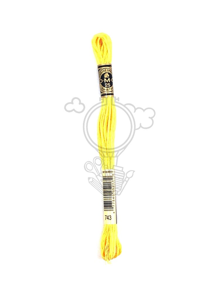 DMC Muline 743 Nakış İpliği