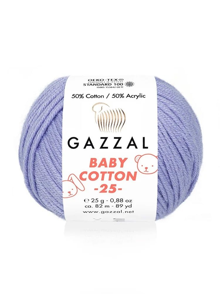 Gazzal Baby Cotton 25 gr No: 3420