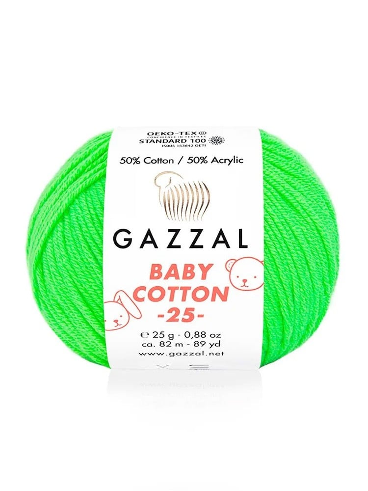 Gazzal Baby Cotton 25 gr No: 3427