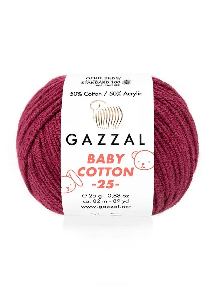 Gazzal Baby Cotton 25 gr No: 3442