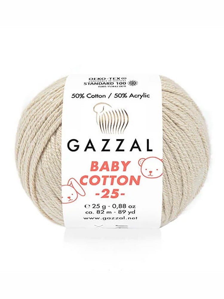 Gazzal Baby Cotton 25 gr No: 3446