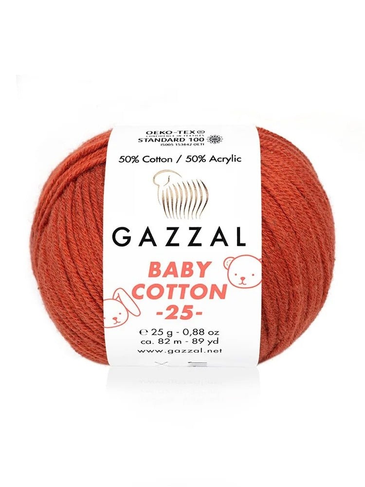 Gazzal Baby Cotton 25 gr No: 3453